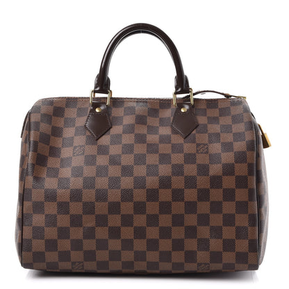 Louis Vuitton Damier Ebene Speedy 30 1 of 9