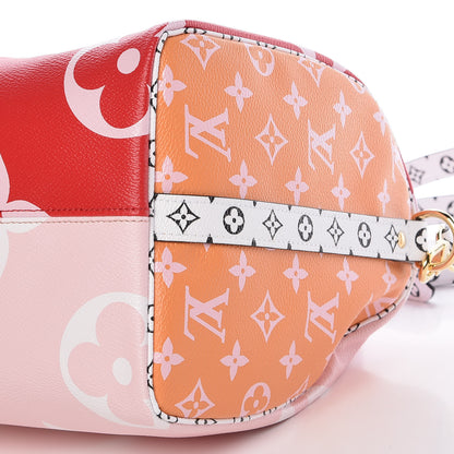 Louis Vuitton Monogram Giant Speedy Bandouliere 30 Rouge 10 of 11