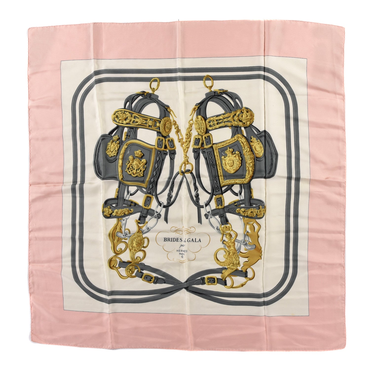 Hermes Silk Brides De Gala Scarf 90 1 of 5