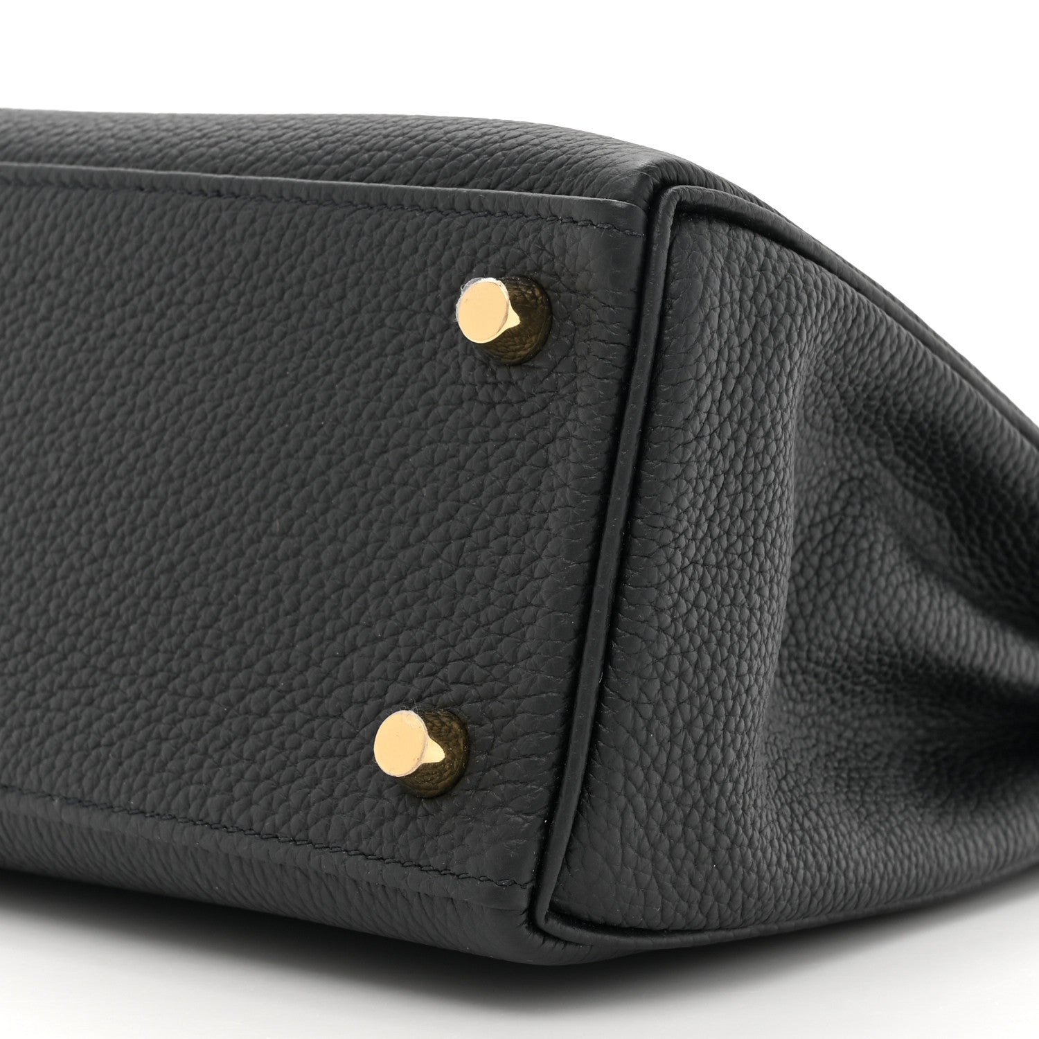 Hermes Togo Kelly Retourne 25 Black 9 of 12