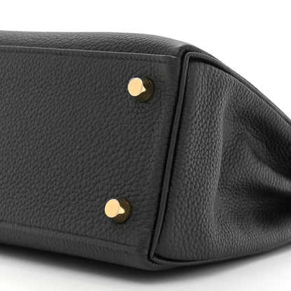 Hermes Togo Kelly Retourne 25 Black 9 of 12