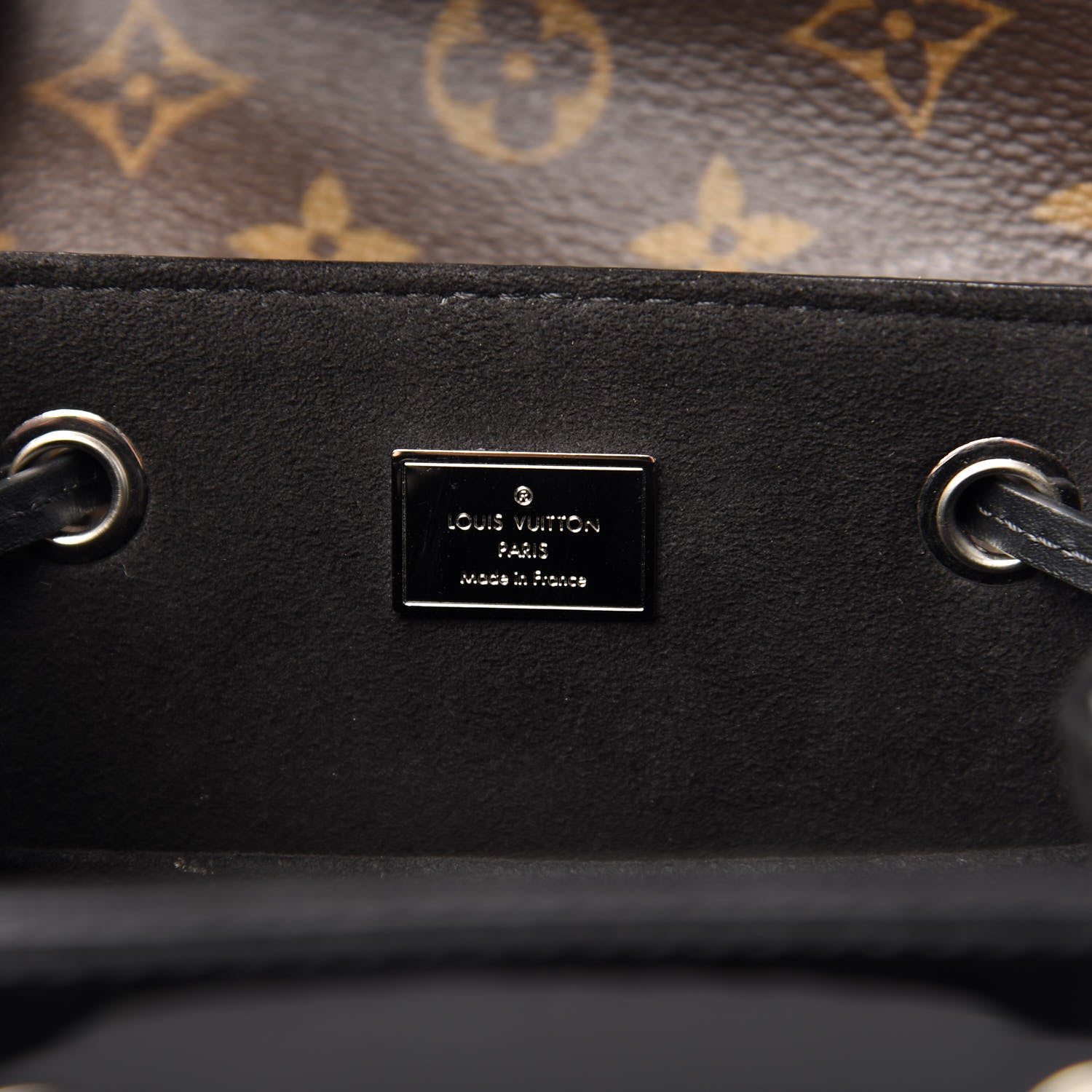 Louis Vuitton Patent Monogram Hot Springs Backpack Black 7 of 9