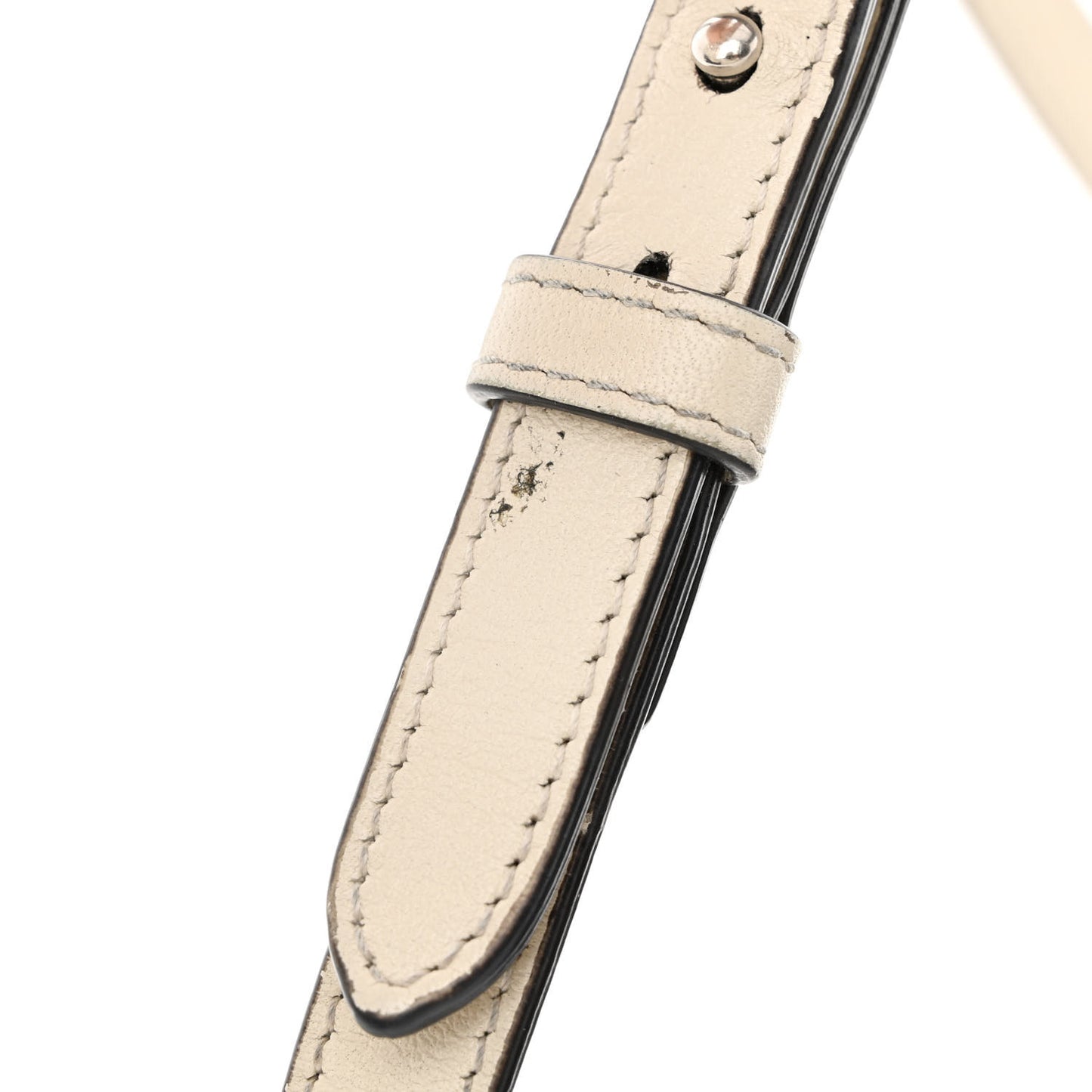Vintage Effect Calfskin Matelasse Diagonal Small Torchon GG Marmont Chain Shoulder Bag Blue Agata Mystic White