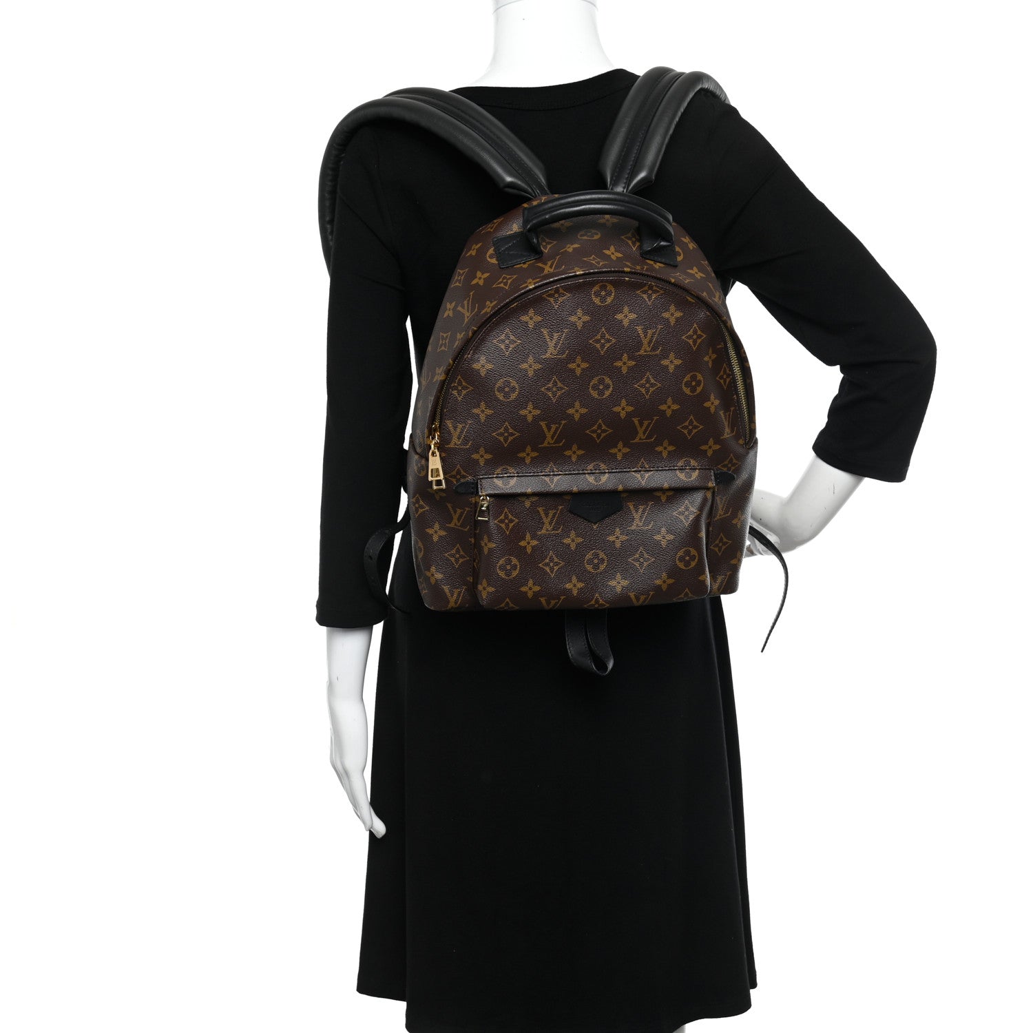 Louis Vuitton Monogram Palm Springs Backpack MM 2 of 10