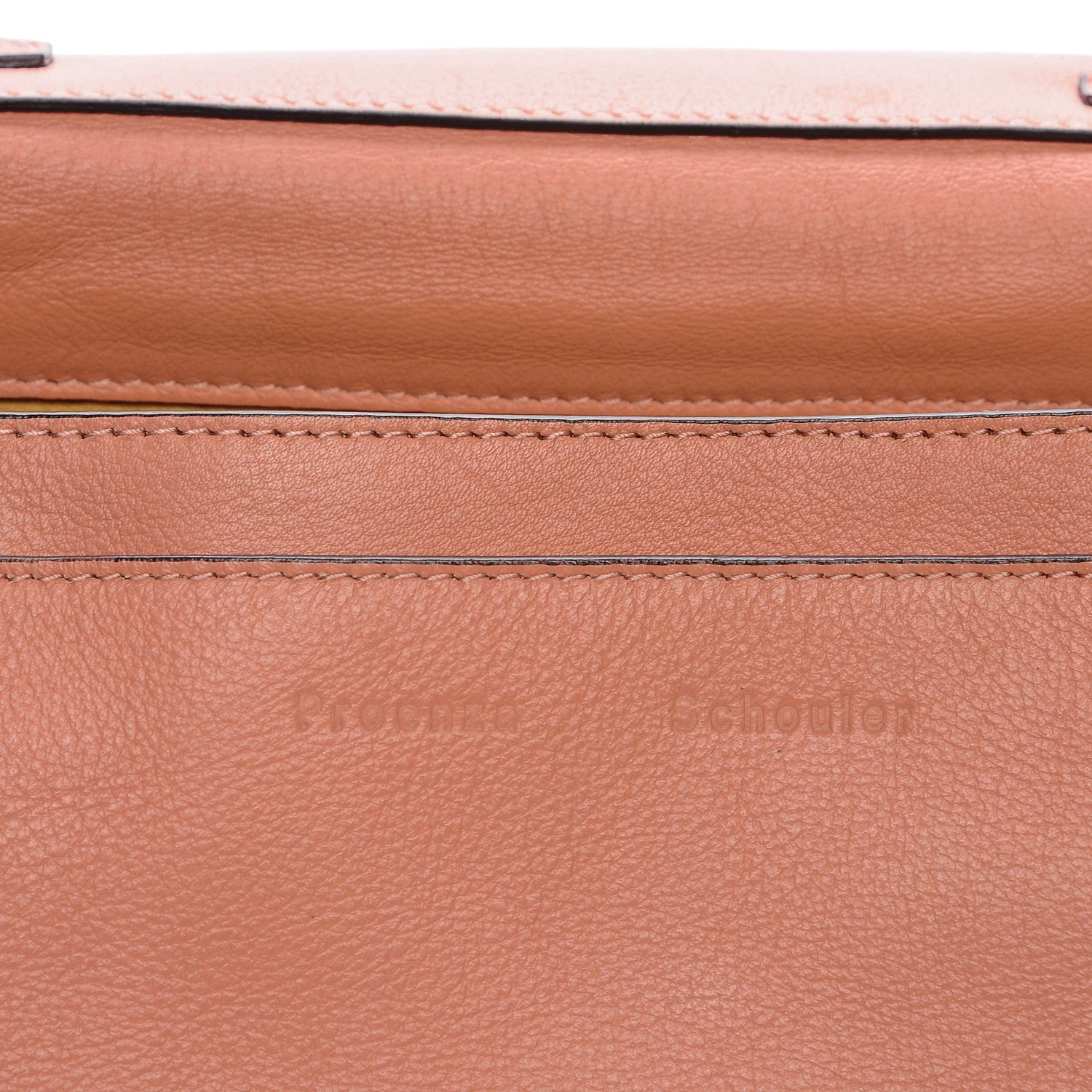 Proenza Schouler Lambskin New Lamm Courier Coral Honey 5 of 9