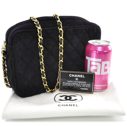 Chanel Suede Tassel Camera Case Black 3 of 11