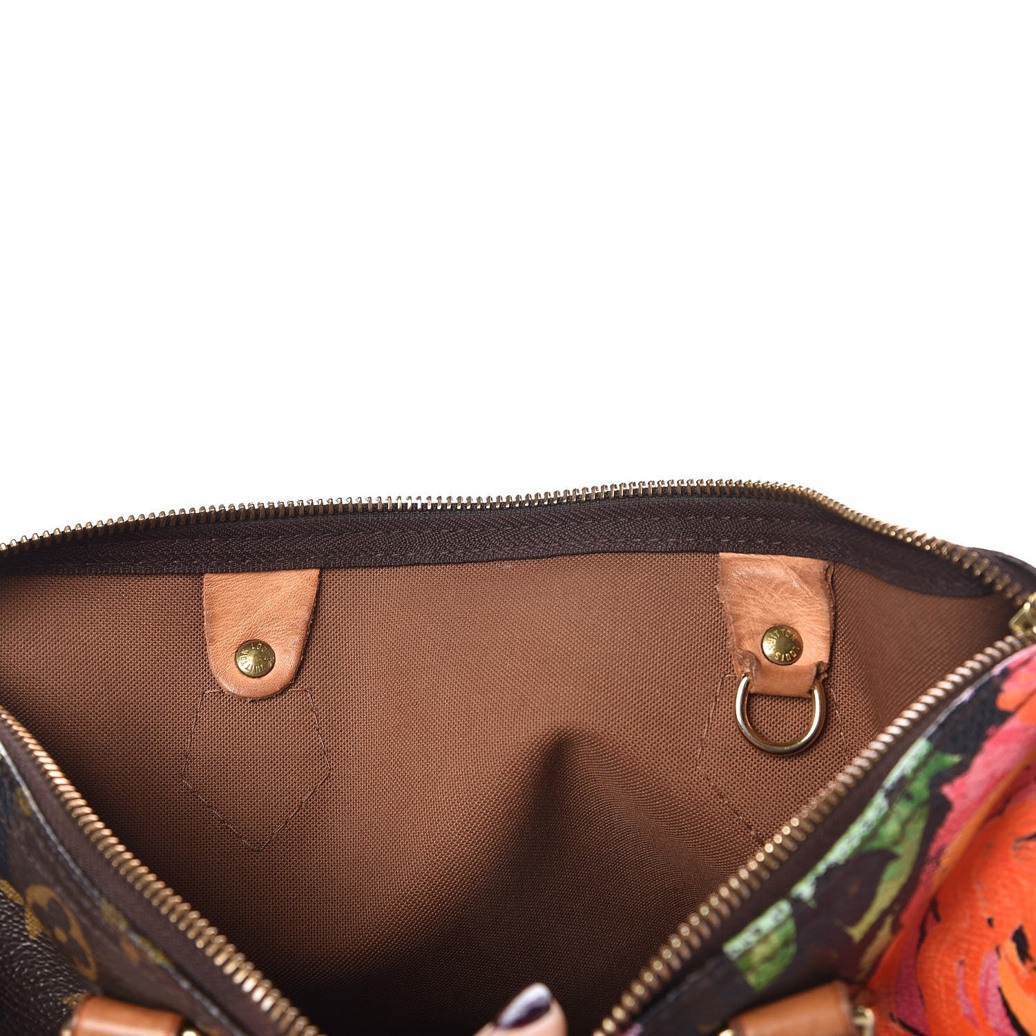 Louis Vuitton Monogram Roses Speedy 30 11 of 32