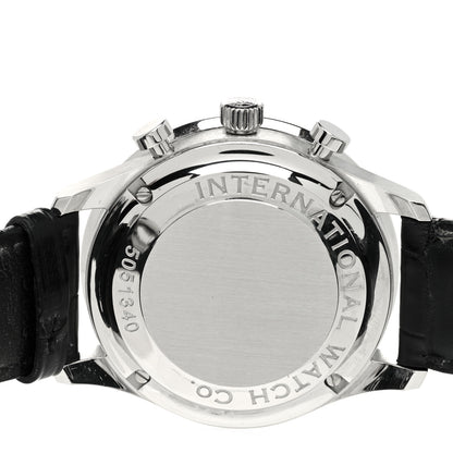 IWC Stainless Steel Alligator 40.9mm Portugieser Chronograph Automatic Watch IW371445 4 of 4