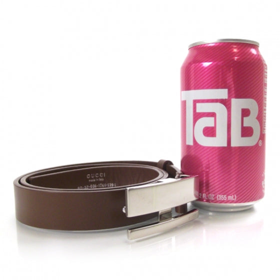 Leather Belt Brown 32