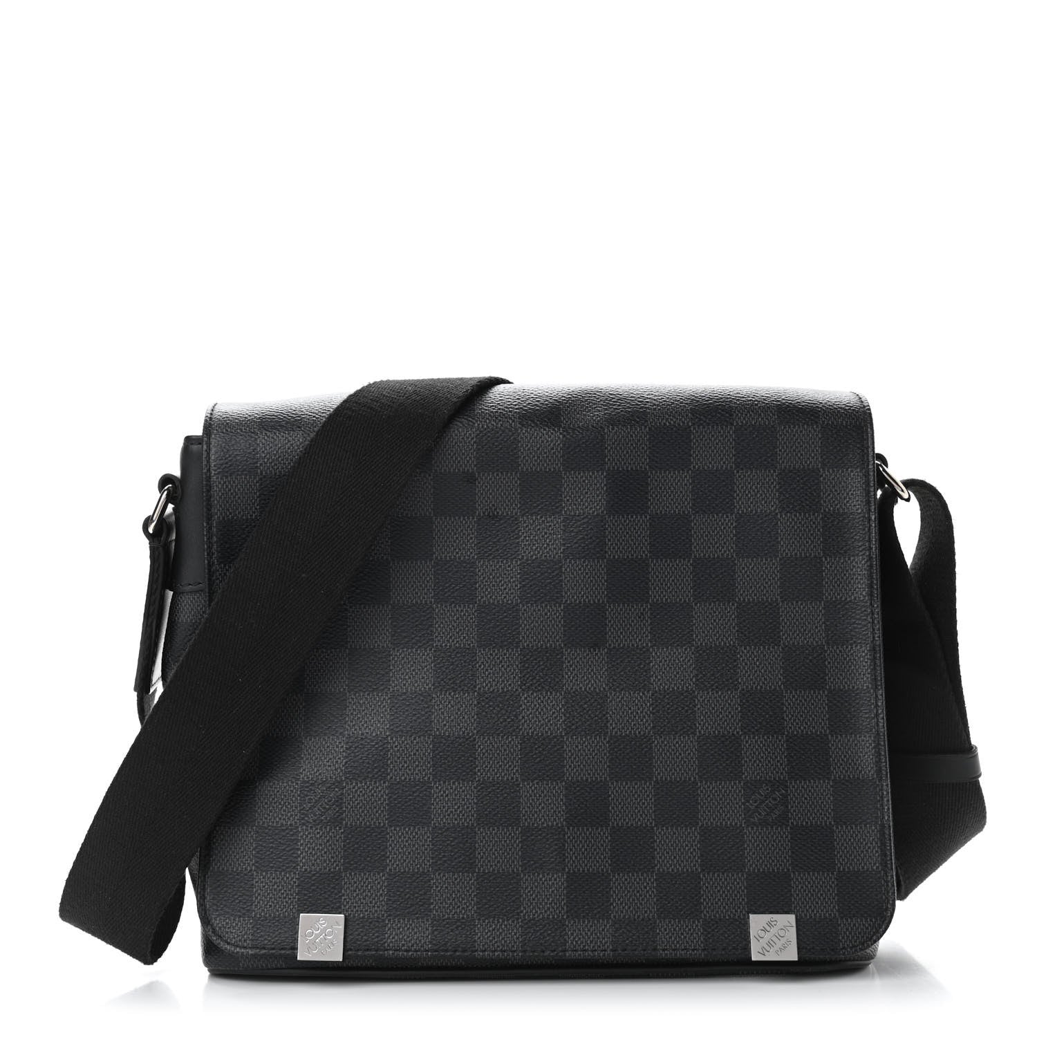 Louis Vuitton Damier Graphite District PM 1 of 10