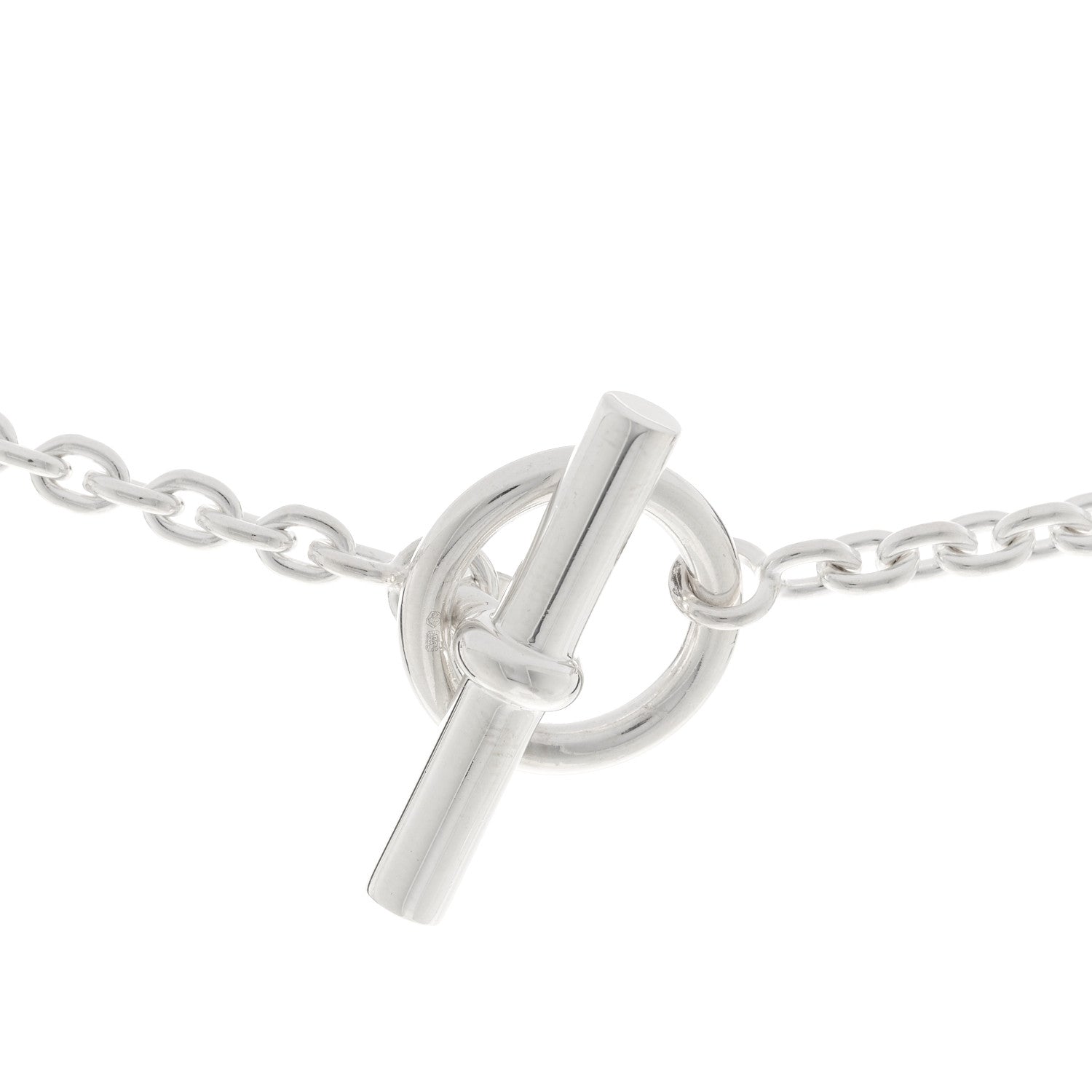 Hermes Sterling Silver Farandole Necklace 80 4 of 6