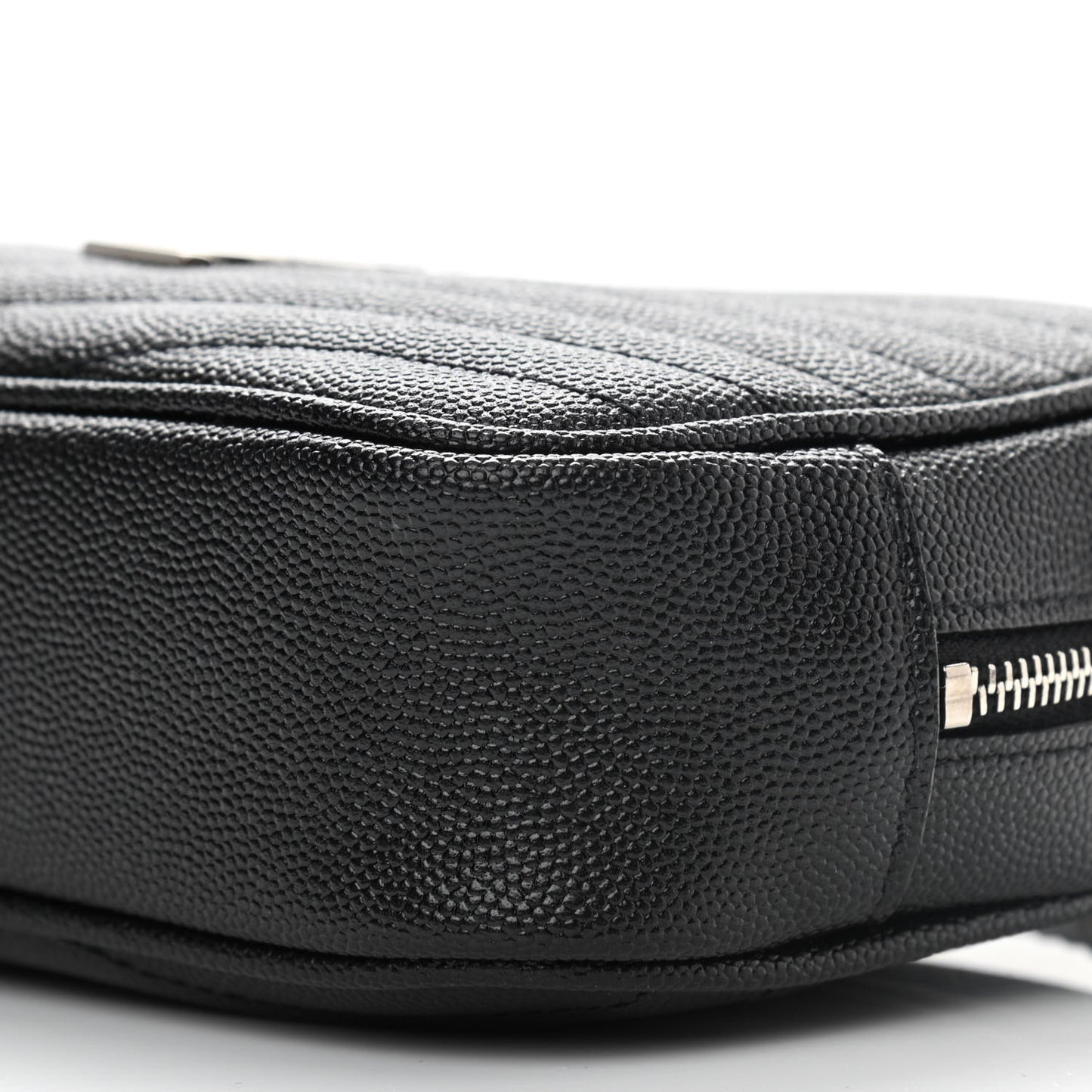 Grain De Poudre Matelasse Monogram Mini Lou Camera Bag Black