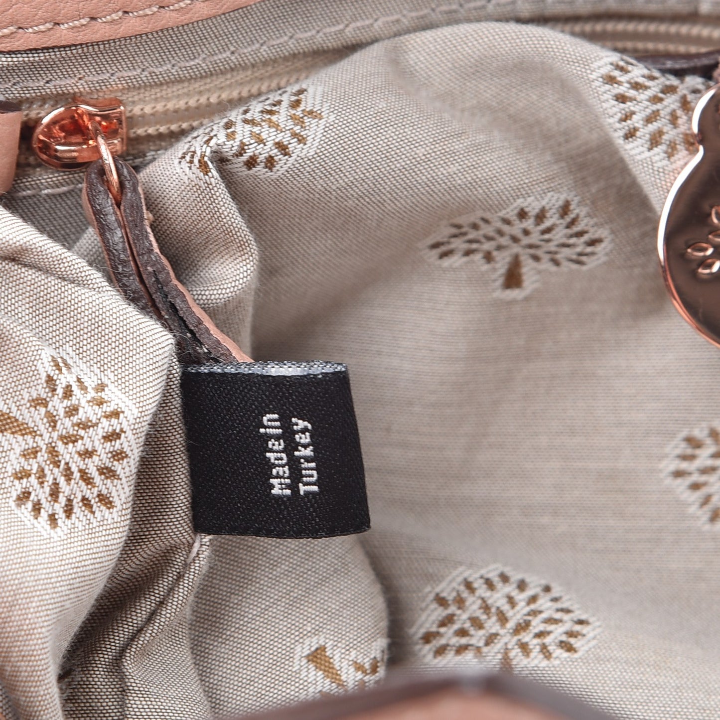 Heavy Grain Calfskin Edie Crossbody Powder Beige