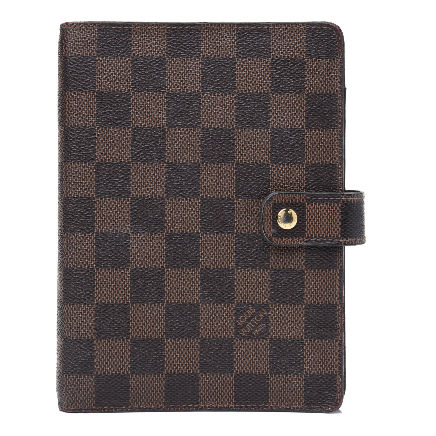 Louis Vuitton Damier Ebene Medium Ring Agenda Cover 1 of 5