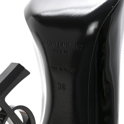 Saint Laurent Patent Opyum 110 Pumps 38 Black 7 of 10
