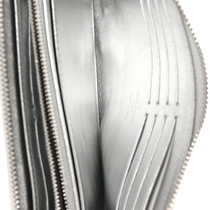 Louis Vuitton Suhali Zippy Wallet Silver 5 of 7