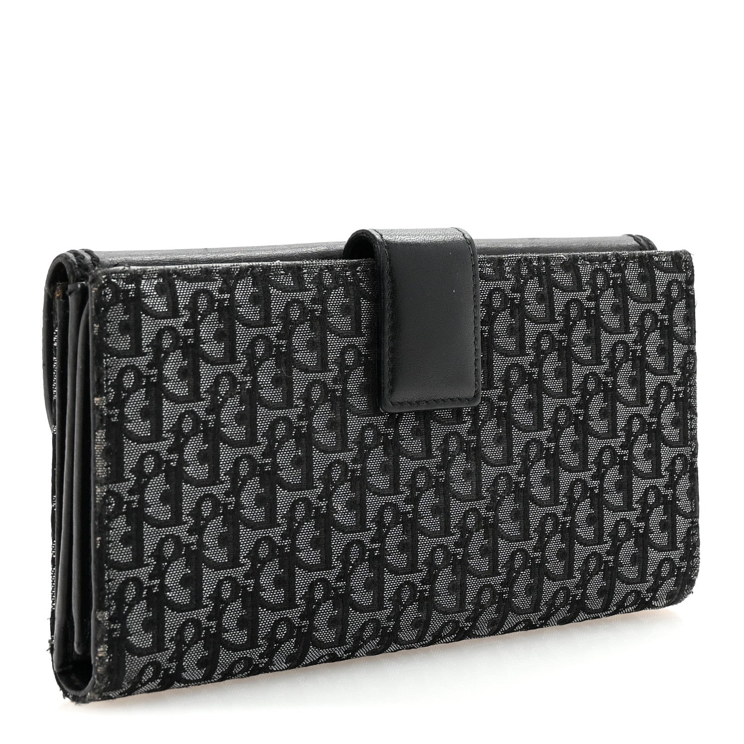 Christian Dior Monogram Horsebit Wallet Black 1764375 – FASHIONPHILE