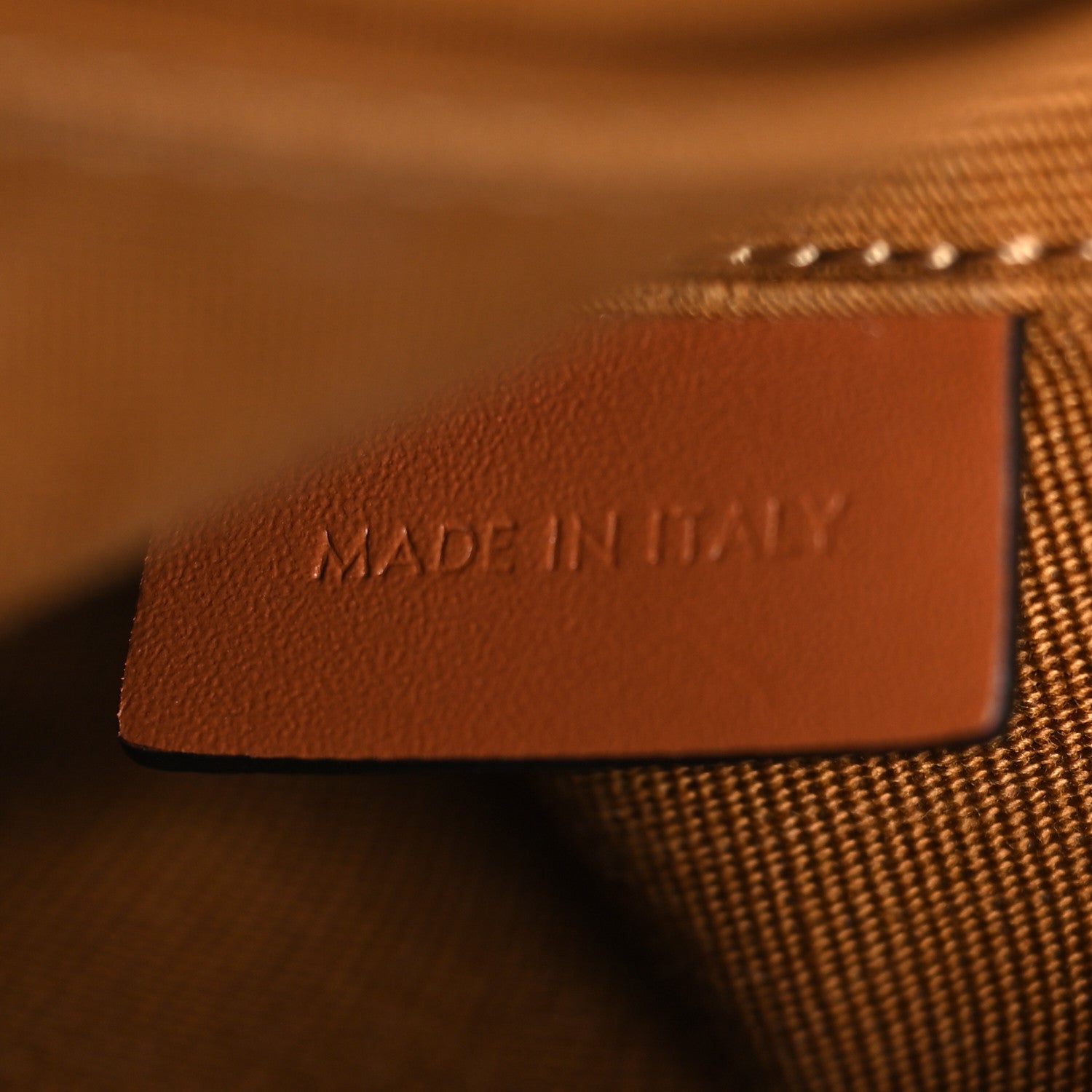 Celine Canvas Calfskin Triomphe Mini Besace Tan 6 of 10