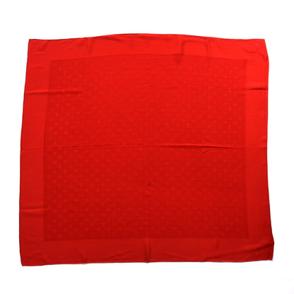 Louis Vuitton Silk Monogram Monaco Square Scarf Red 1 of 4
