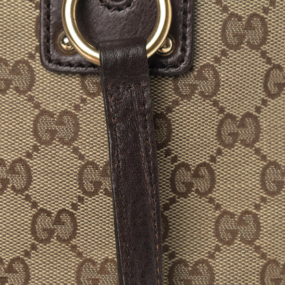 Gucci Monogram Medium Top Handle Bag Brown 12 of 14