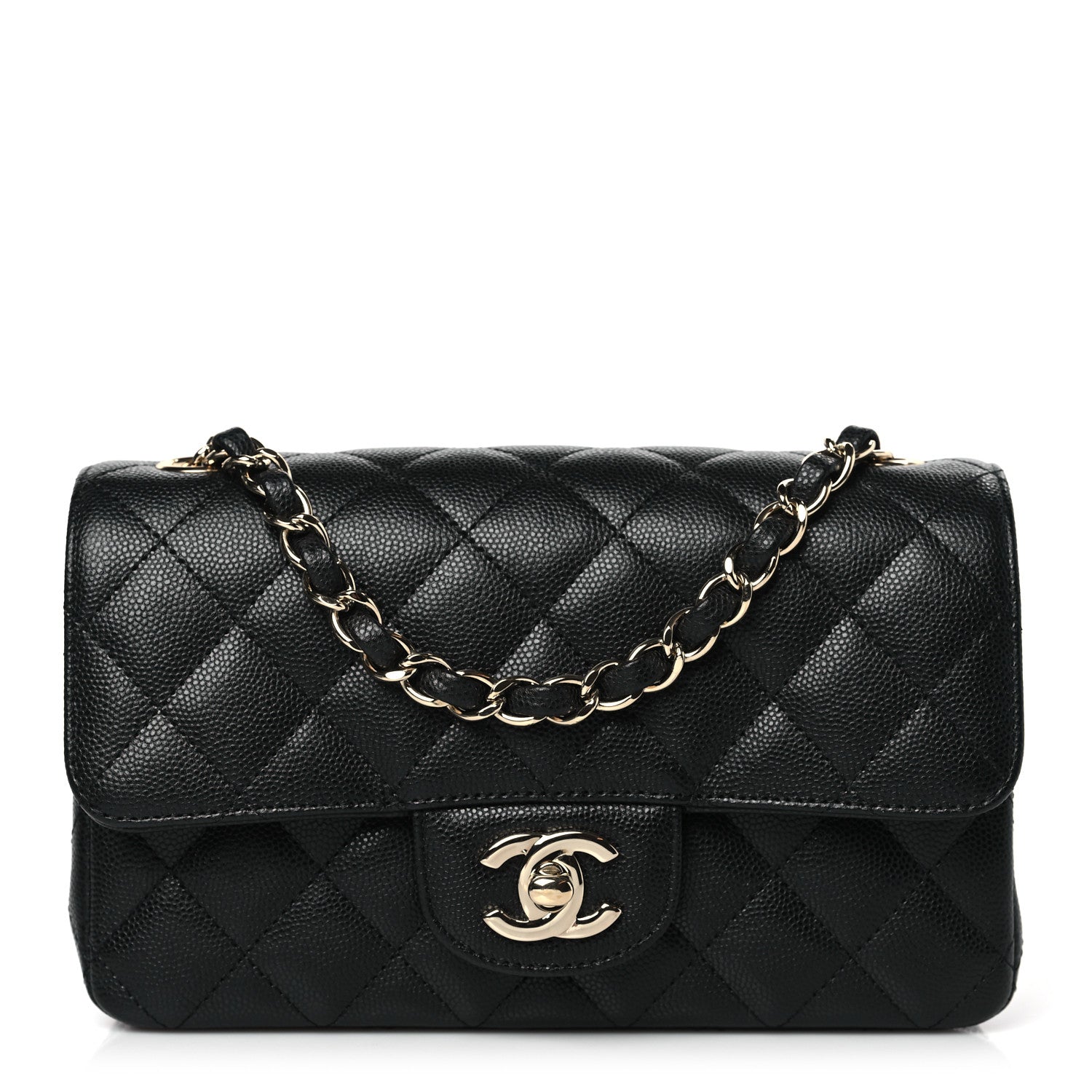 Chanel Caviar Quilted Mini Rectangular Flap Black 1 of 10