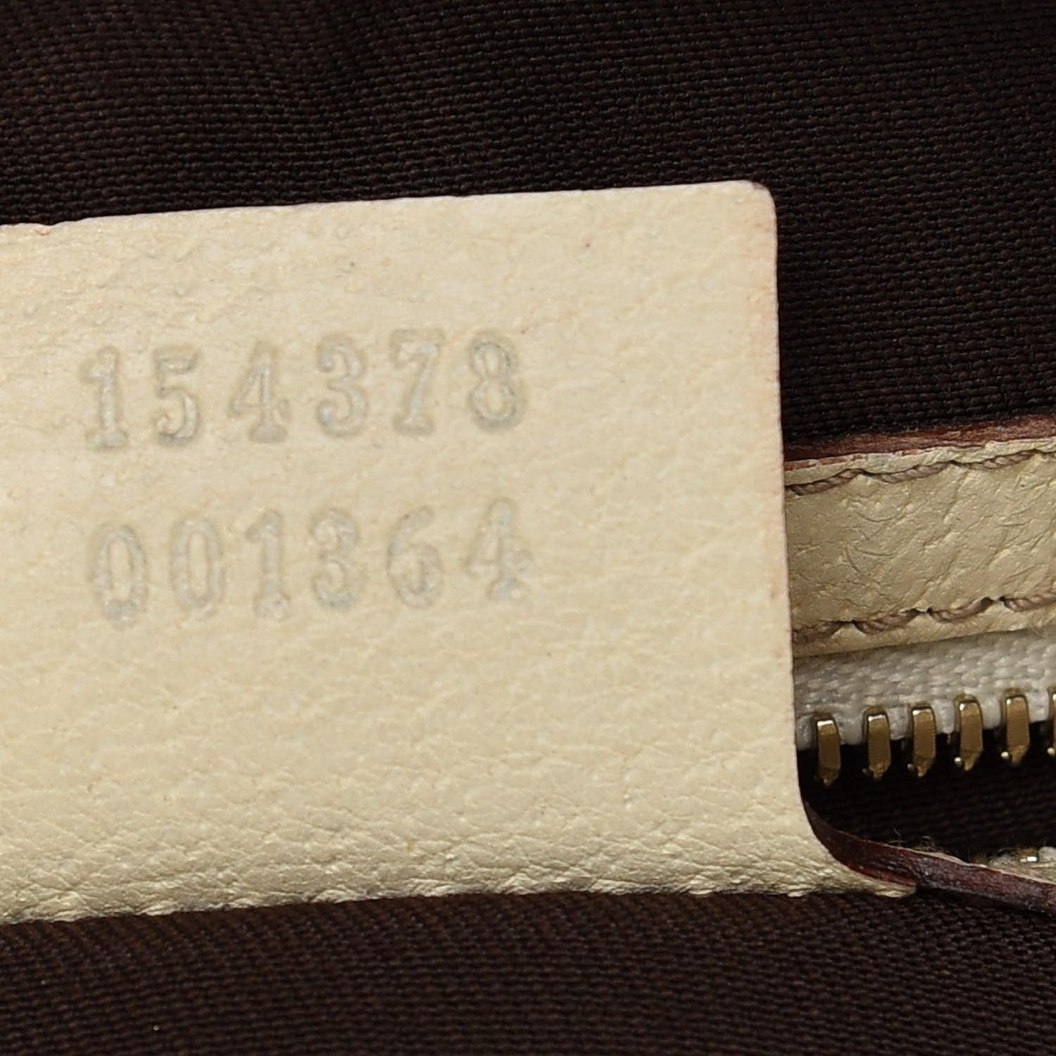 Gucci Monogram Bamboo Horsebit Hobo Off White 7 of 9