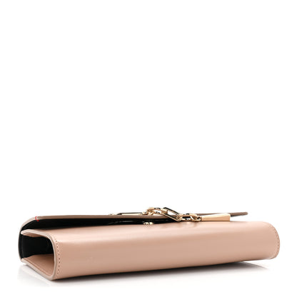 Valentino Garavani Calfskin VCase Chain Wallet Rose Cannelle 4 of 10