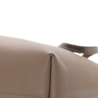 Saint Laurent Calfskin Large Shopping Tote Taupe 9 of 28