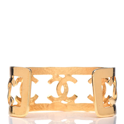 Chanel CC Cuff Gold 4 of 5