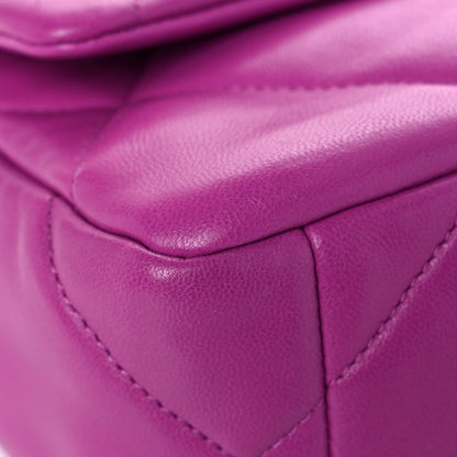 Chanel Lambskin Quilted Medium Chanel 19 Flap Purple 8 of 11