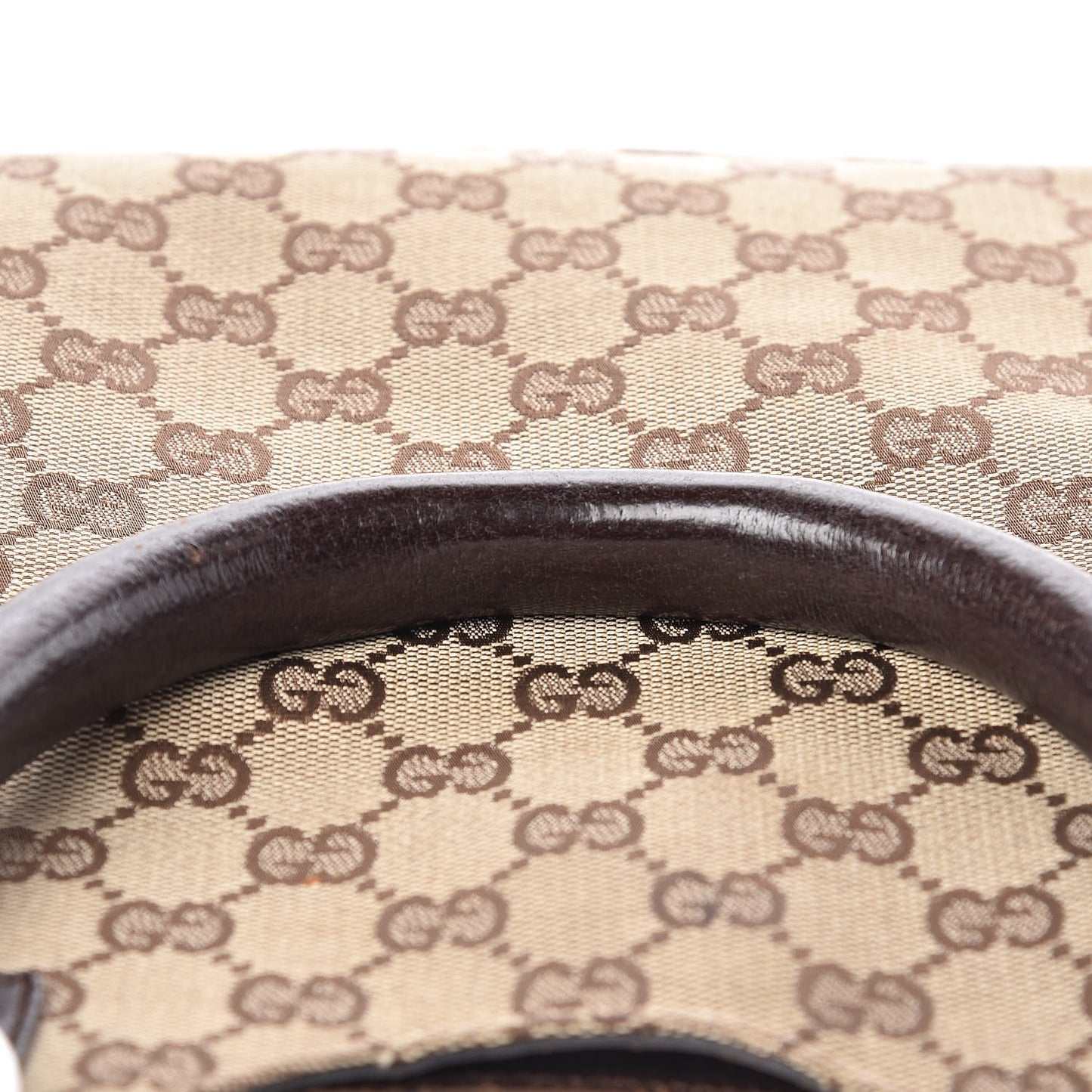 Monogram Shoulder Bag Brown