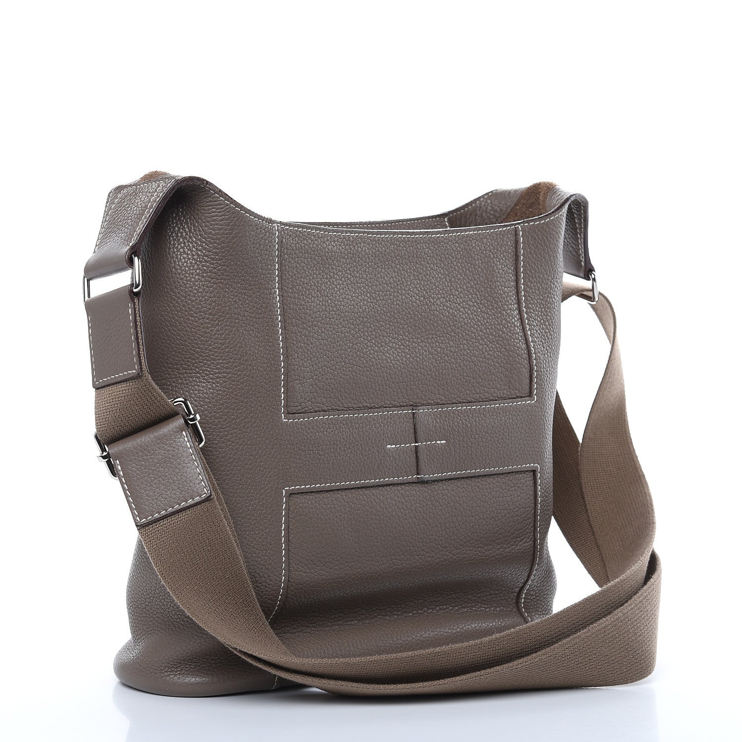 Hermes Taurillon Clemence Sac Good News PM Etoupe 3 of 12
