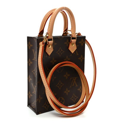 Louis Vuitton Monogram Petit Sac Plat 3 of 10