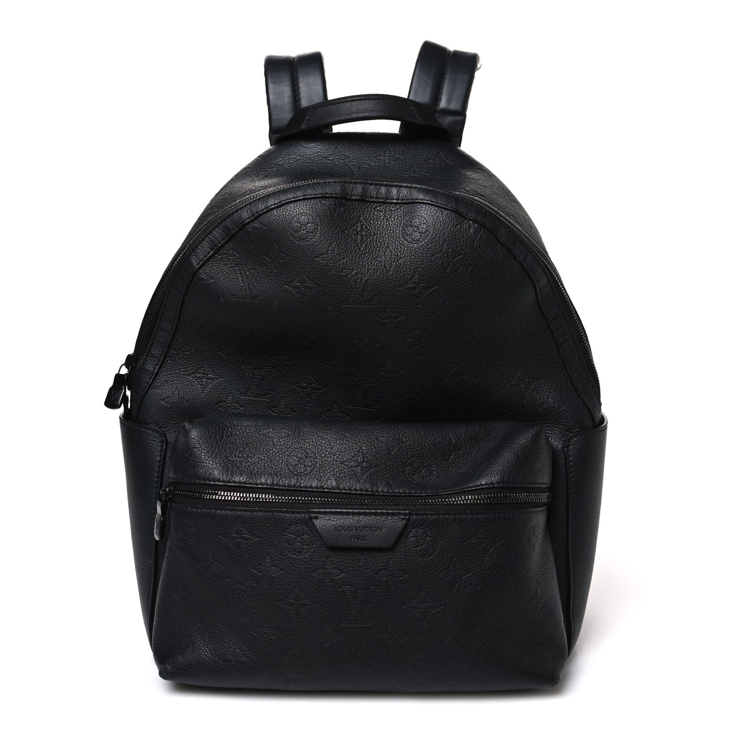 Calfskin Monogram Shadow Discovery Backpack Black