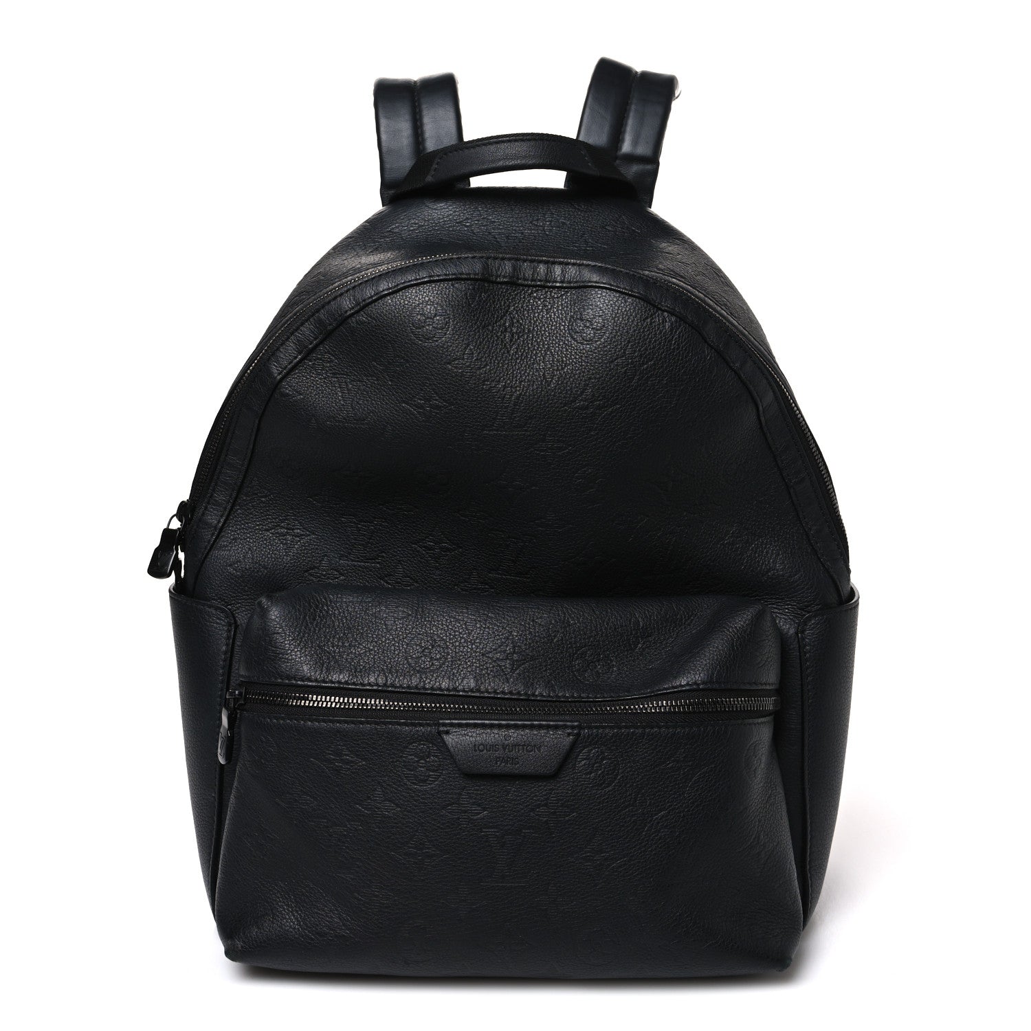 Louis Vuitton Calfskin Monogram Shadow Discovery Backpack Black 1 of 10