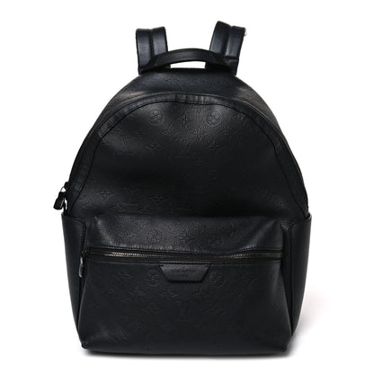 Louis Vuitton Calfskin Monogram Shadow Discovery Backpack Black 1 of 10