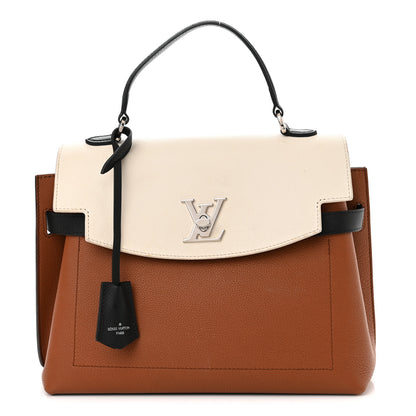 Louis Vuitton Soft Calfskin Lockme Ever BB Carmel Quartz Black 1 of 16