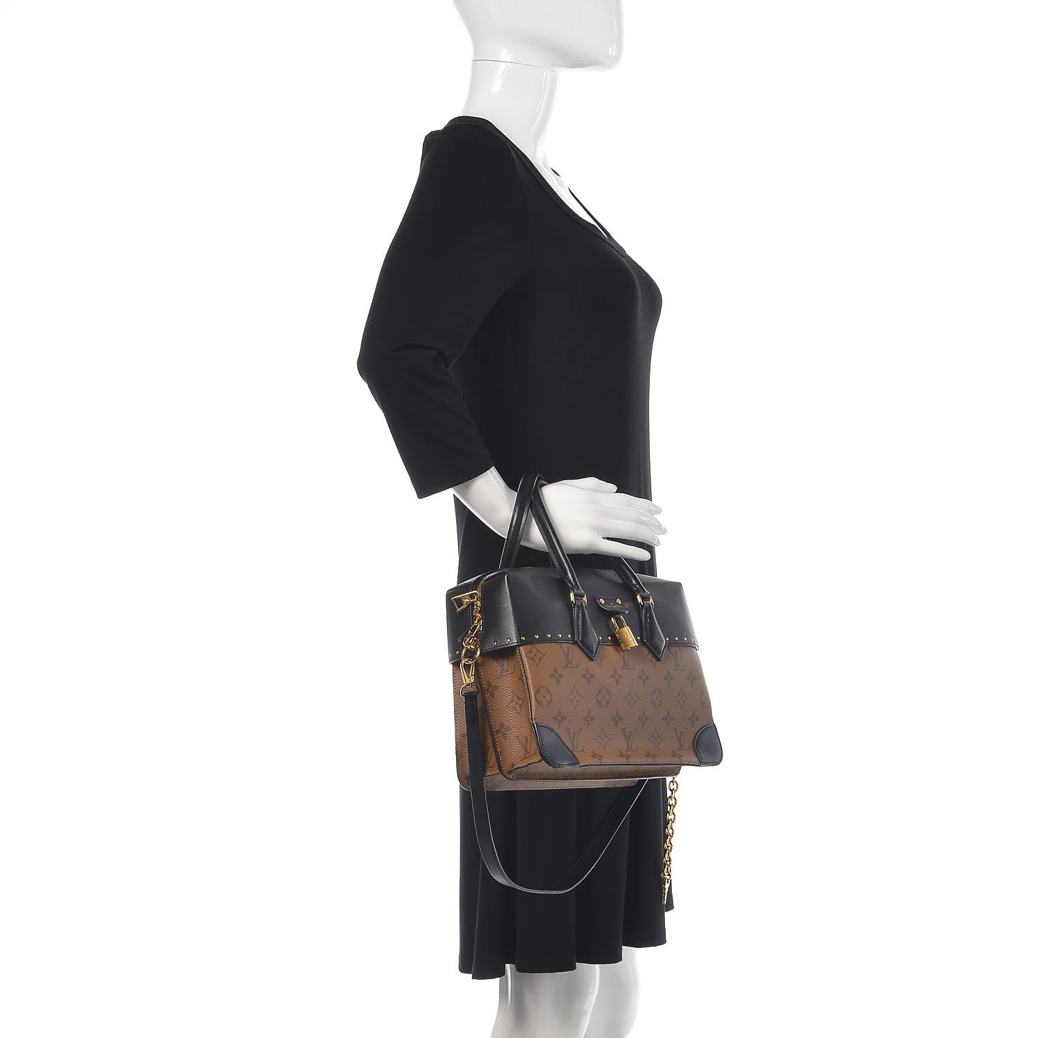 Louis Vuitton Reverse Monogram City Malle MM 2 of 17