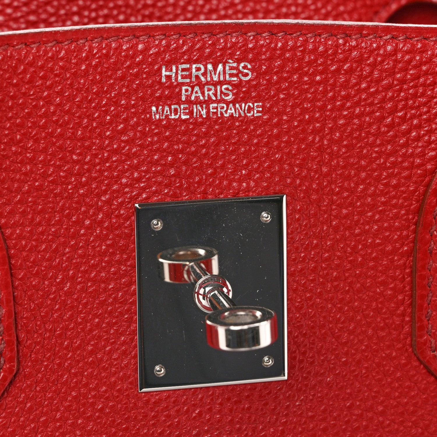 Hermes Togo Birkin 35 Rouge Garance 6 of 15