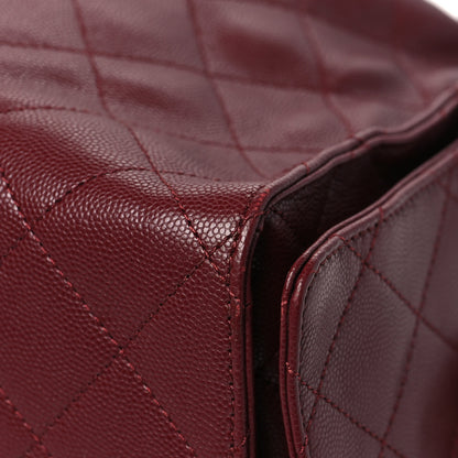 Chanel Caviar Quilted Medium Chanel 25 Handbag Burgundy 11 of 13