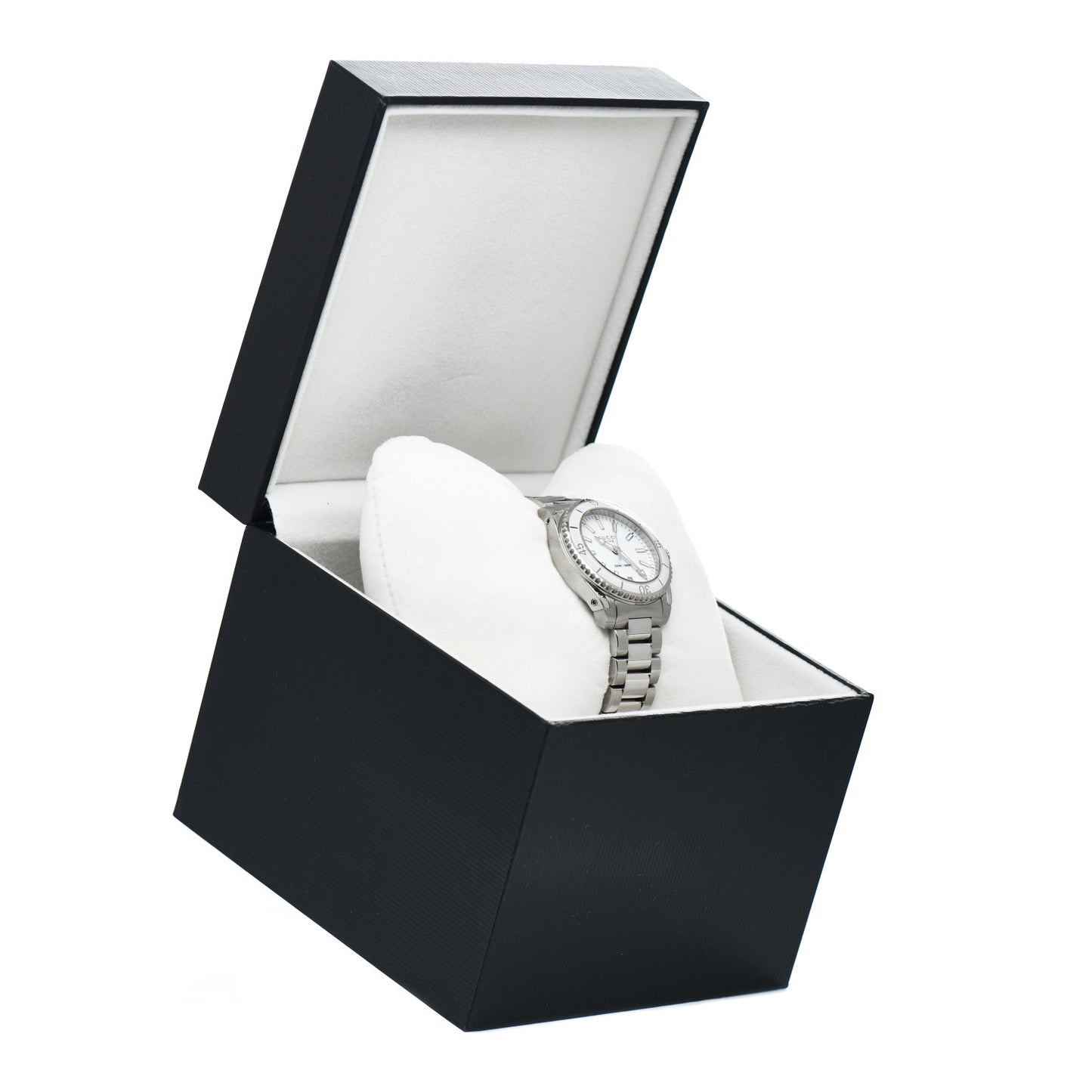 Stainless Steel 32mm Dive Quartz Watch White