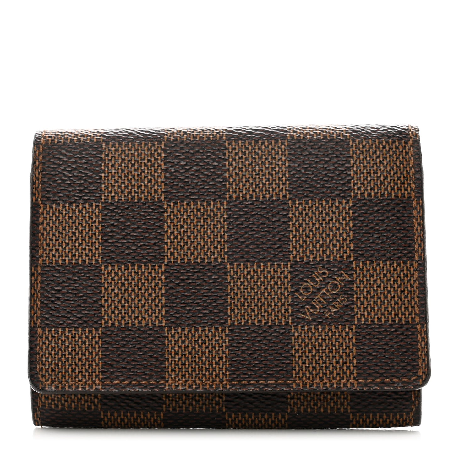 Damier Ebene Business Card Holder