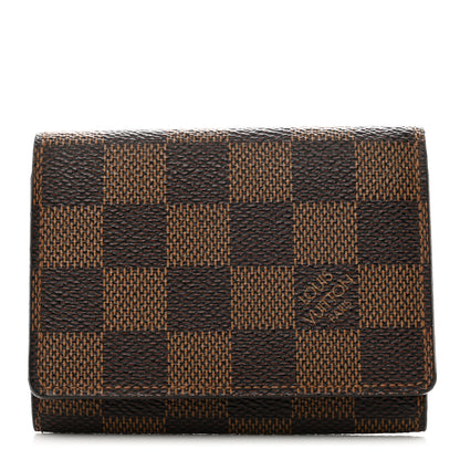 Louis Vuitton Damier Ebene Business Card Holder 1 of 8