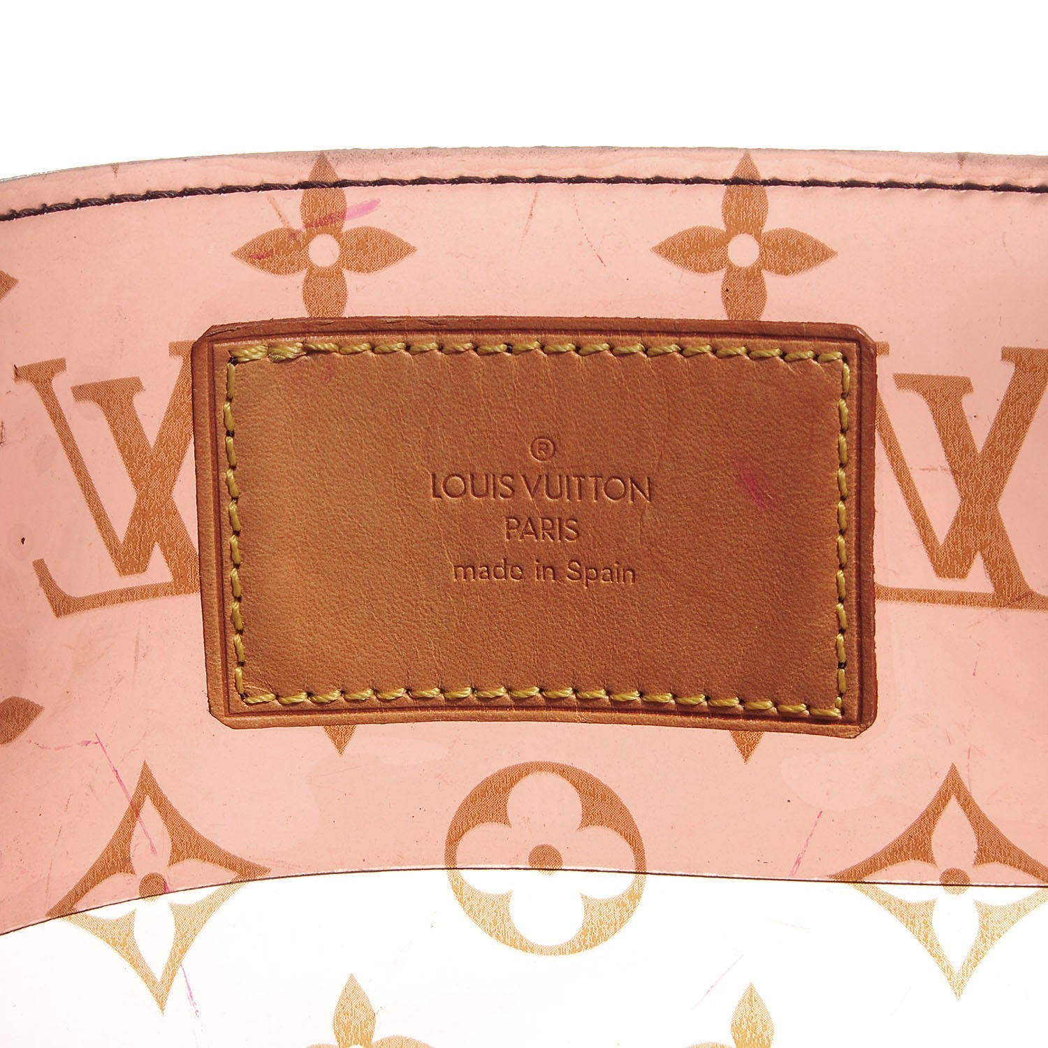 Louis Vuitton Vinyl Cabas Sac Ambre GM 6 of 7