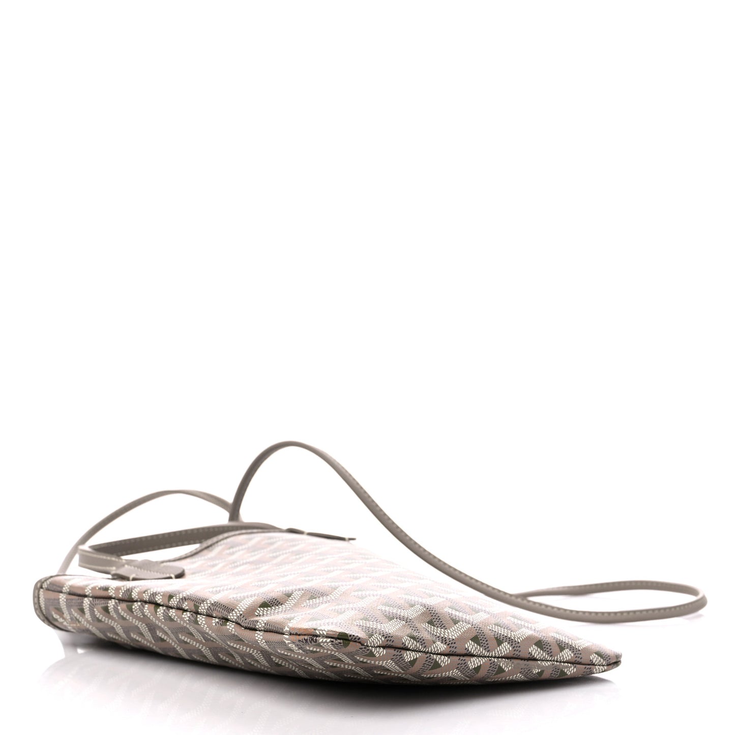 Goyardine Poitiers Claire Voie Tote Grege Khaki