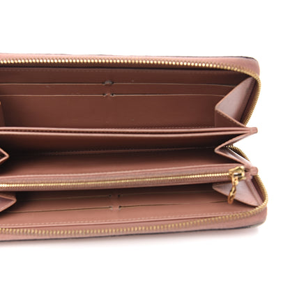 Louis Vuitton Vernis Zippy Wallet Rose Velours 4 of 16