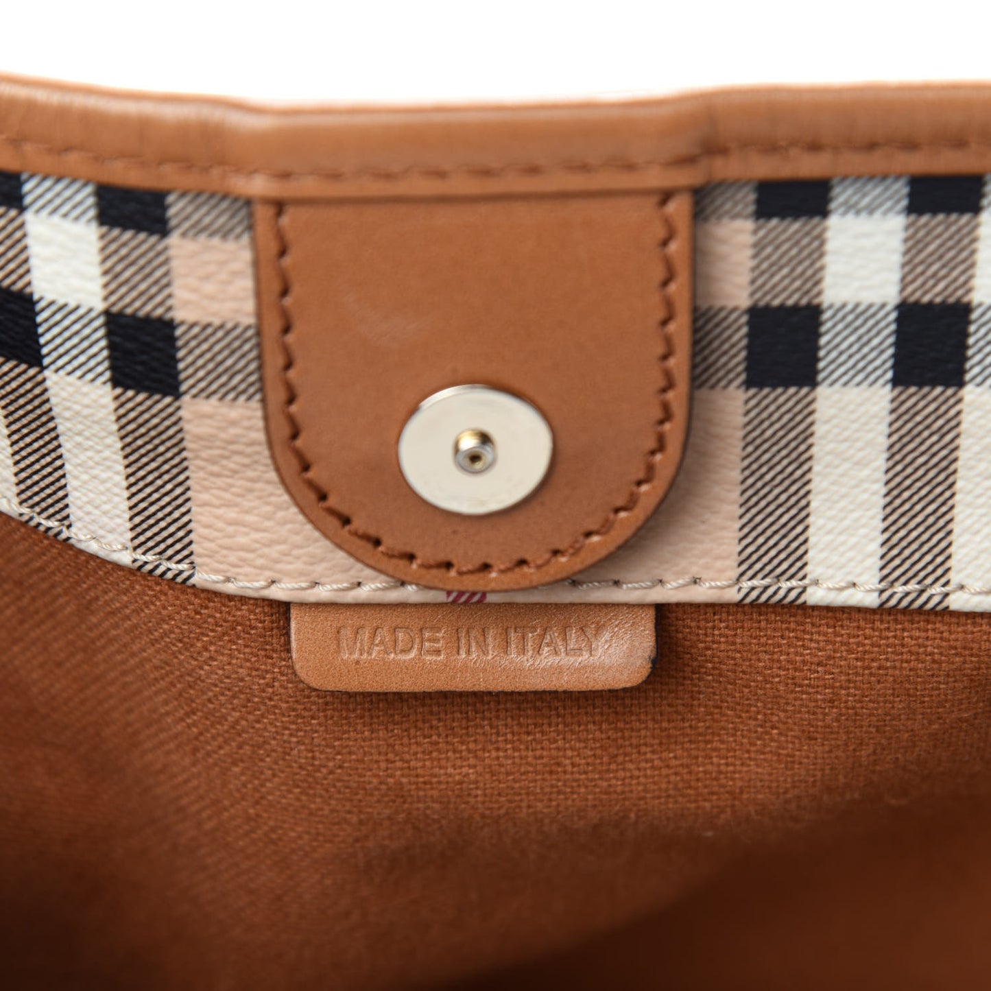 Haymarket Check Small Canterbury Tote Brown