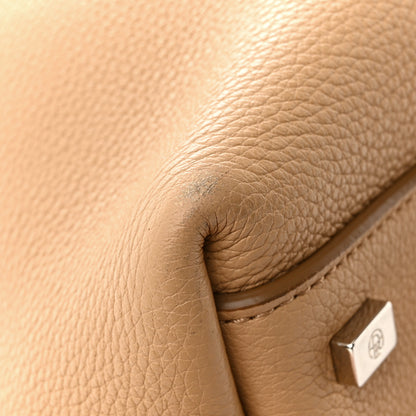 The Row Grained Calfskin Top Handle 14 Bag Tan 12 of 13