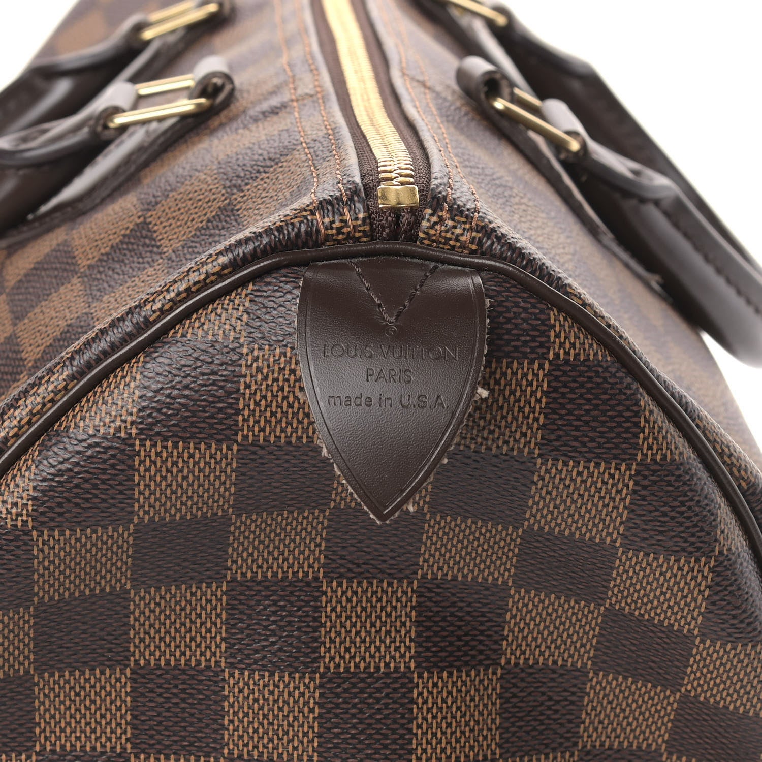 Louis Vuitton Damier Ebene Speedy 35 4 of 10