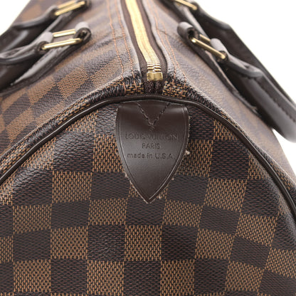 Louis Vuitton Damier Ebene Speedy 35 4 of 10